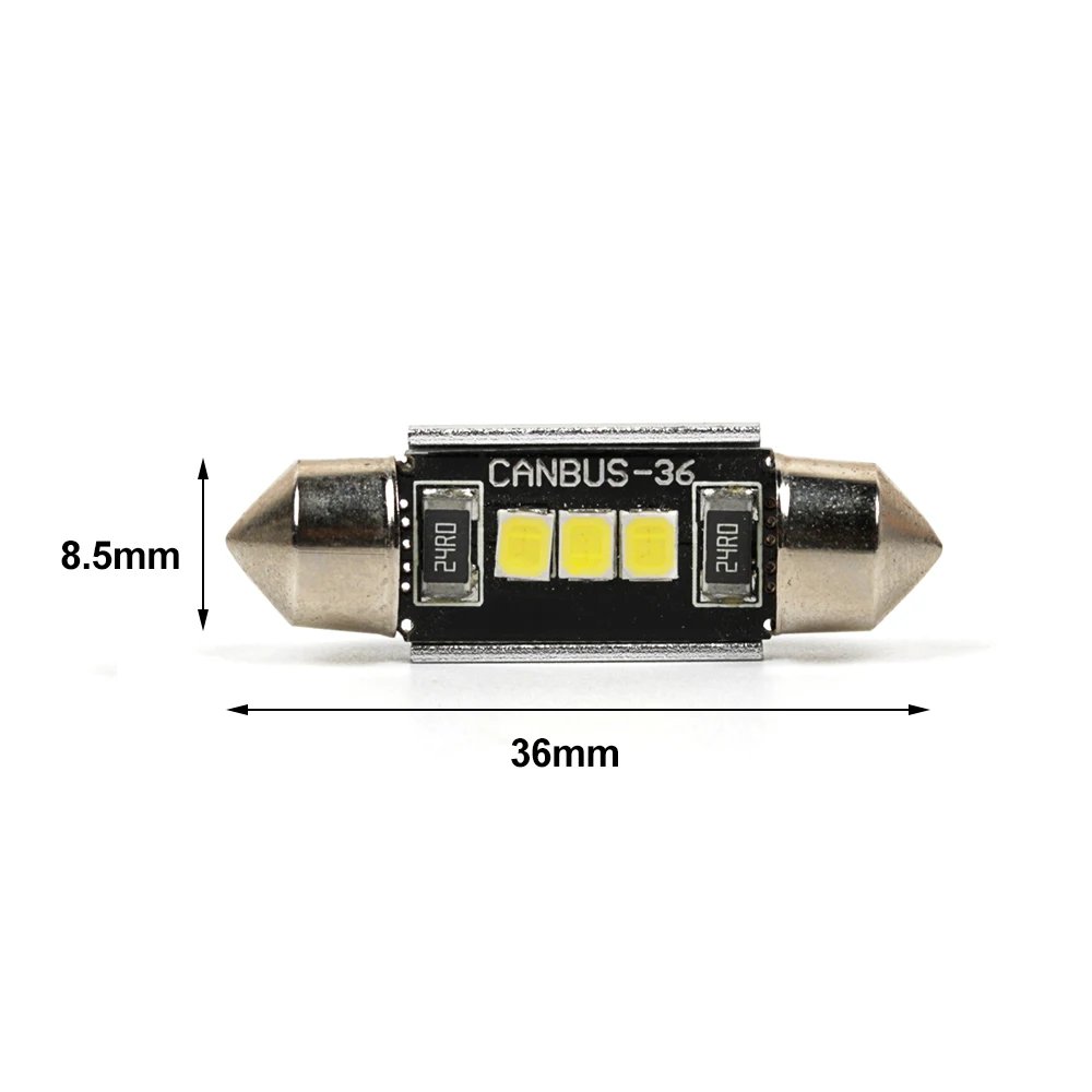Светодиод салонный AMP StandartBright C5W(36mm)|Сигнальная лампа| |