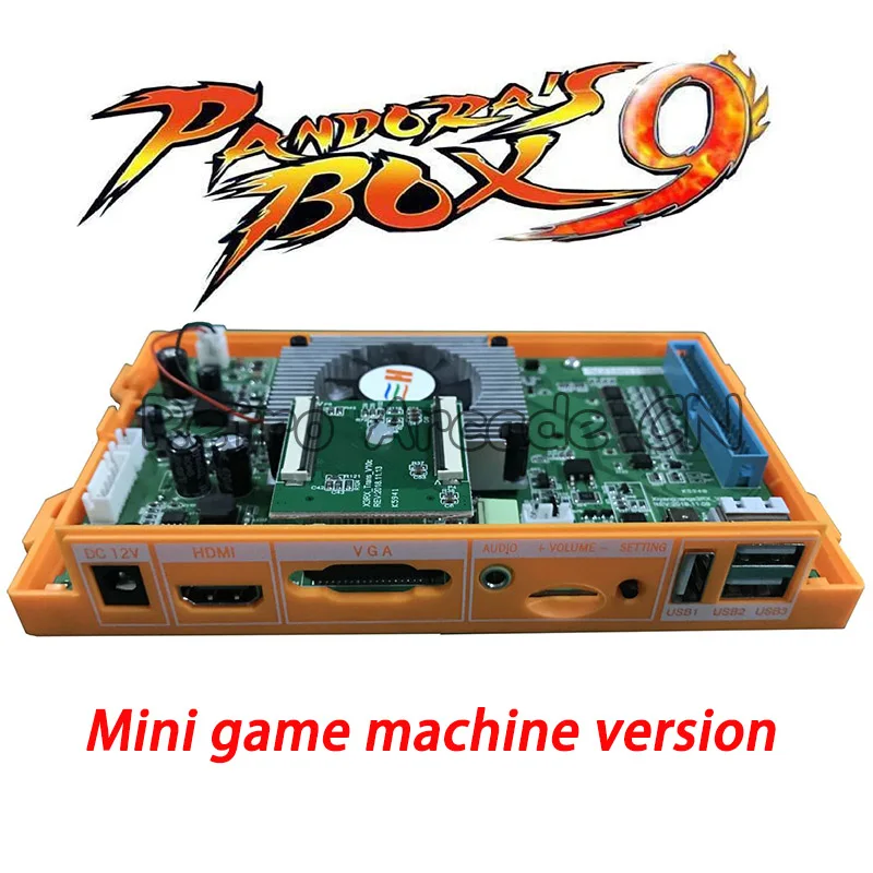 2 игрока 10,1 дюймов ретро мини аркадная машина со встроенным Pandora box 9 игровая доска Классическая 1500 В 1 PCB джойстик кнопки