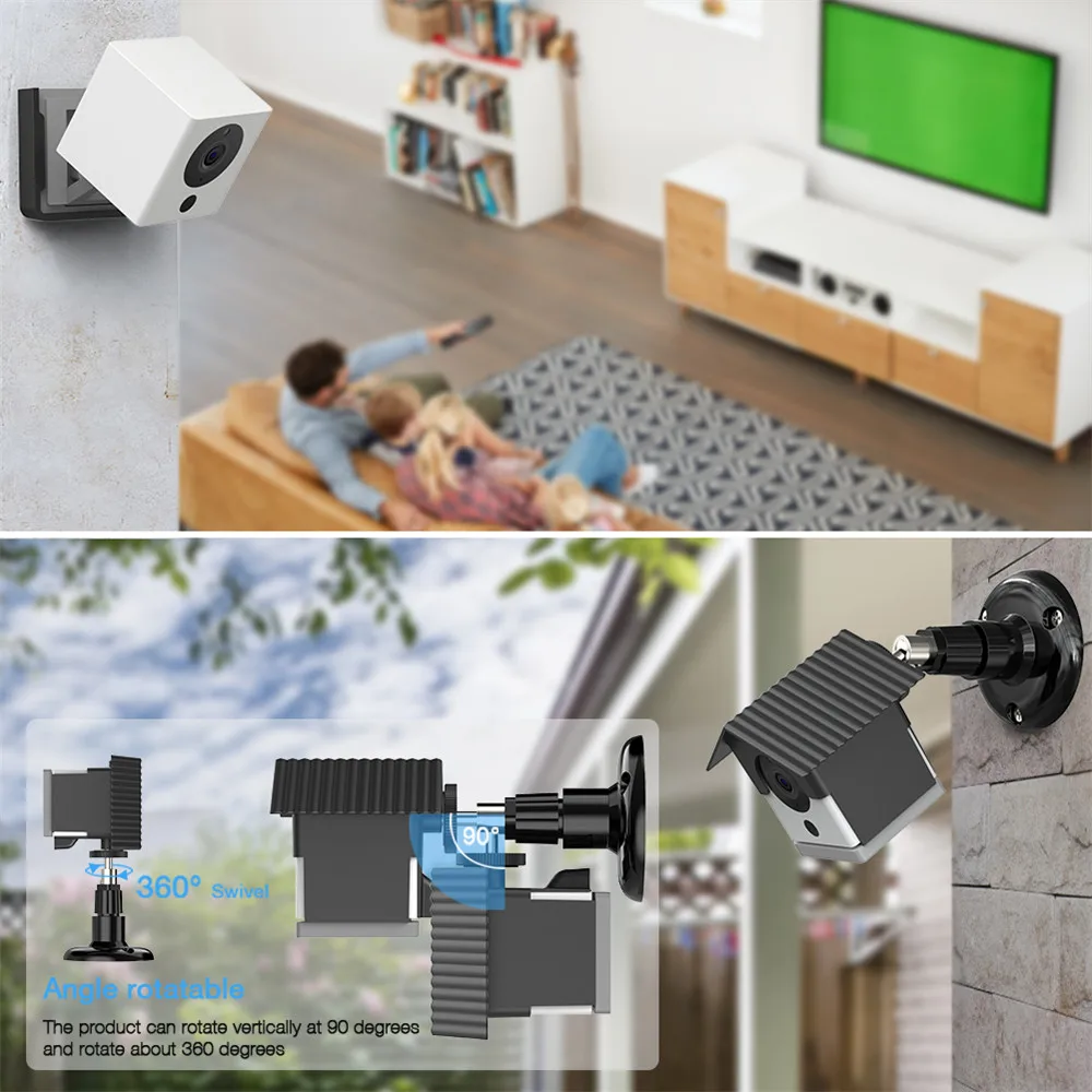 Wyze Cam всепогодный чехол+ настенный держатель для Mijia Xiaofang/Neos SmartCam/Wyze камеры анти-Солнце Защита от дождя кронштейн