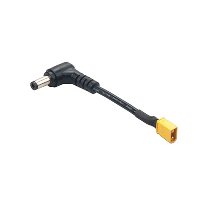 RJXHOBBY XT30 Male Plug DC 5.5mm x 2.5mmX40mm Male Adapter for FPV Lipo Battery & Fatshark Goggles (3)
