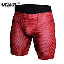 Новинка, мужские шорты для фитнеса, Компрессионные Мужские тренажеры, быстросохнущие облегающие шорты