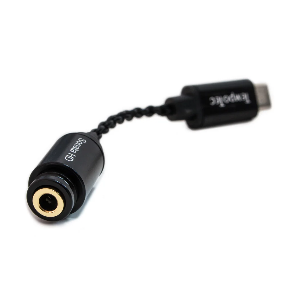 HIFI TYPE C to 3 5MM Female Headphone Amplifier Adapter DAC TempoTec Sonata HD for Android Phone PC MAC Amp Sound Card