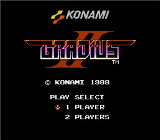 Jogo Cartucho para Nes e fc Console Gradius 2