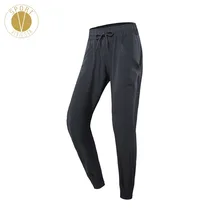 Эластичные спортивные штаны для бега с завязками, женские штаны для тренировок, тренажерного зала, походов, путешествий, быстросохнущие эластичные Гладкие спортивные штаны для активного отдыха