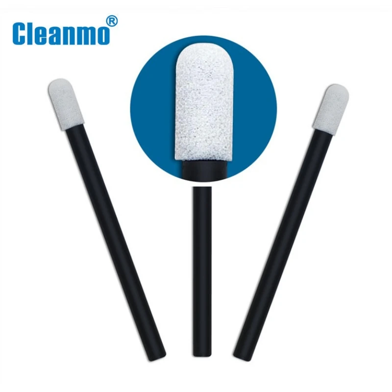 Black Handle Round Head Foam Swab for cleaning Optics/Electronics/Gun/Semiconductor | Дом и сад