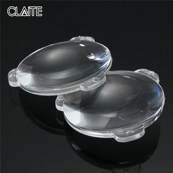 

CLAITE 2Pcs 34mm VR Glasses BiConvex Lenses 3D Virtual Reality VR Lens For Google Cardboard 3D Virtual Reality
