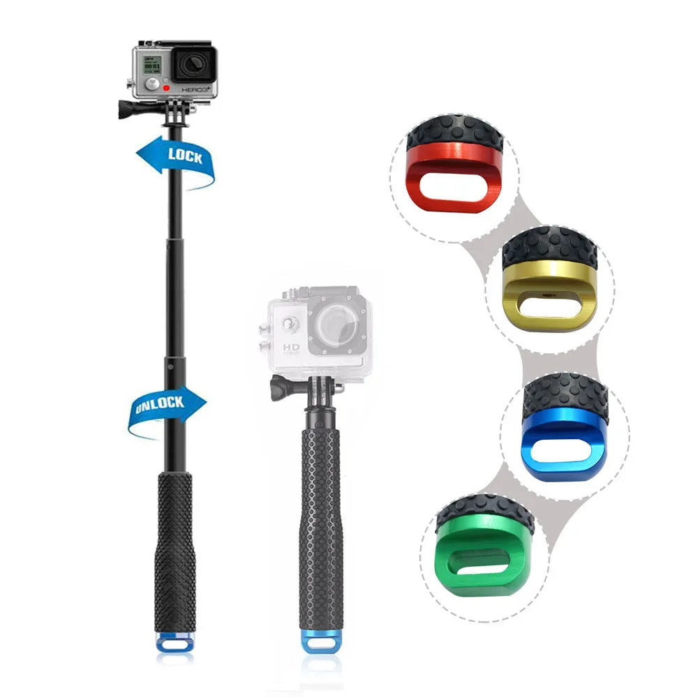 New 19 49cm Portable for Gopro Selfie Stick Extend Monopod For Gopro