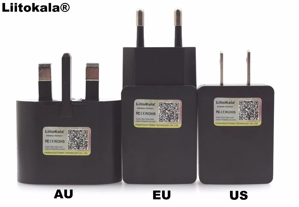 Новое мобильное зарядное устройство Liitokala 2A Зарядное USB 5V2A Европейское