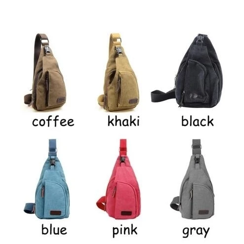 Mens Canvas Outdoor Travel Military Messenger Satchel (1)