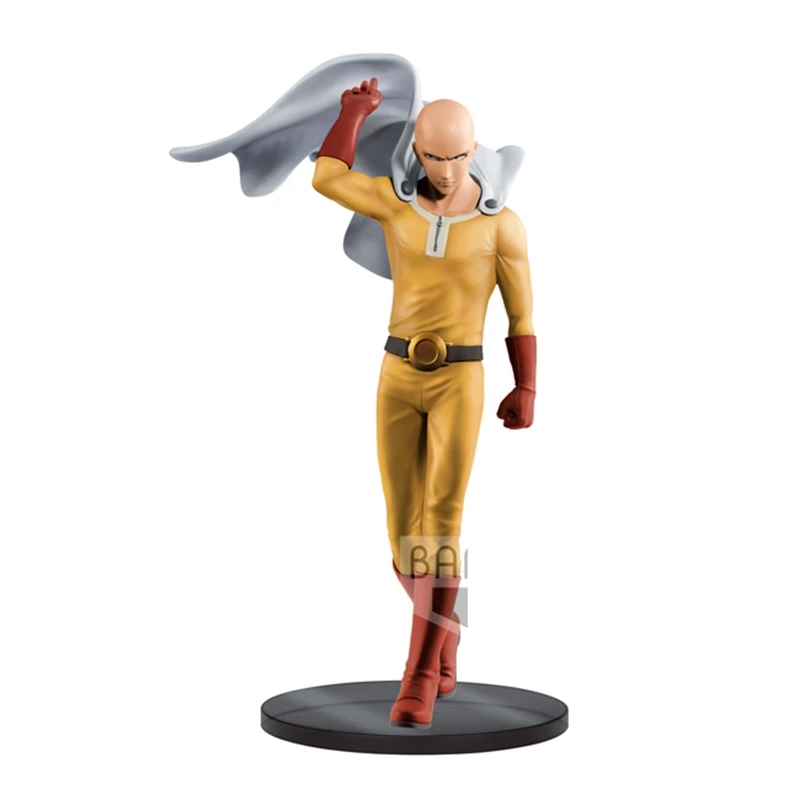 Оригинальный Banpresto One Punch Man DXF Премиум фигурка Saitama figuarts Коллекция игрушек Фигурки