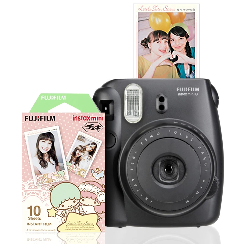 Белая пленка для Fuji Instax Мини маленькая Две звезды для мгновенных снимков 50 шт. пленка для Fuji Instax Mini 7 s 8 8+ 9 25 50 s 70 90 300 SP-1 2 принтер