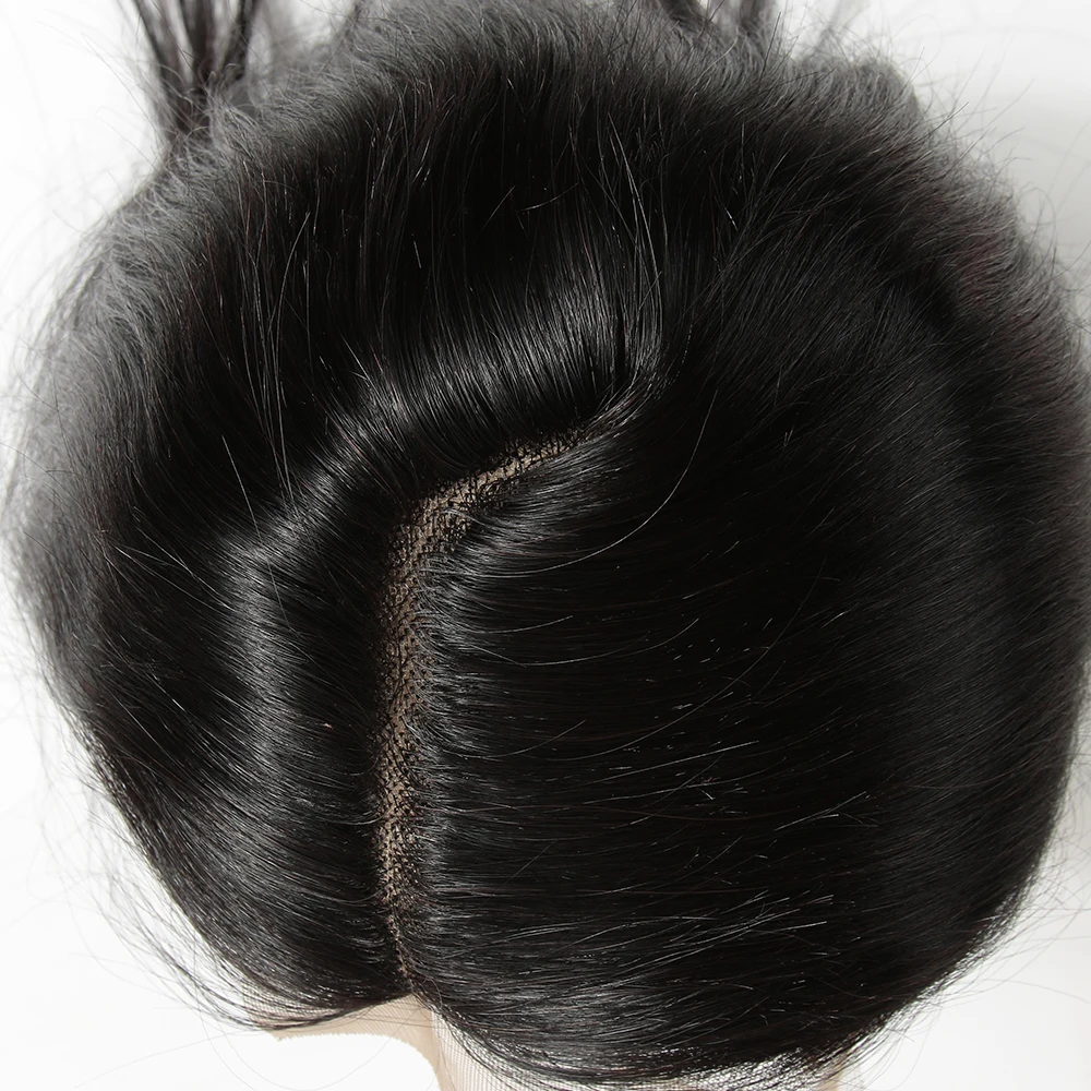 

Joedir Hair 5*6 Lace Closure L Part 100% Malaysian Straight 100% Remy Human Hair Closure With Baby Hair 10-20Inch Natural Color