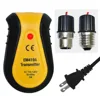 110V 220V Socket Tester Circuit Breaker Receiver Transmitter Electrical Finder Tool Lamp Socket Outlet Adapters Cable Tracker 6