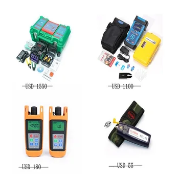 

Optical fiber fusion splicer,OTDR,optical power meter,optical light source and visual flaut locater combos