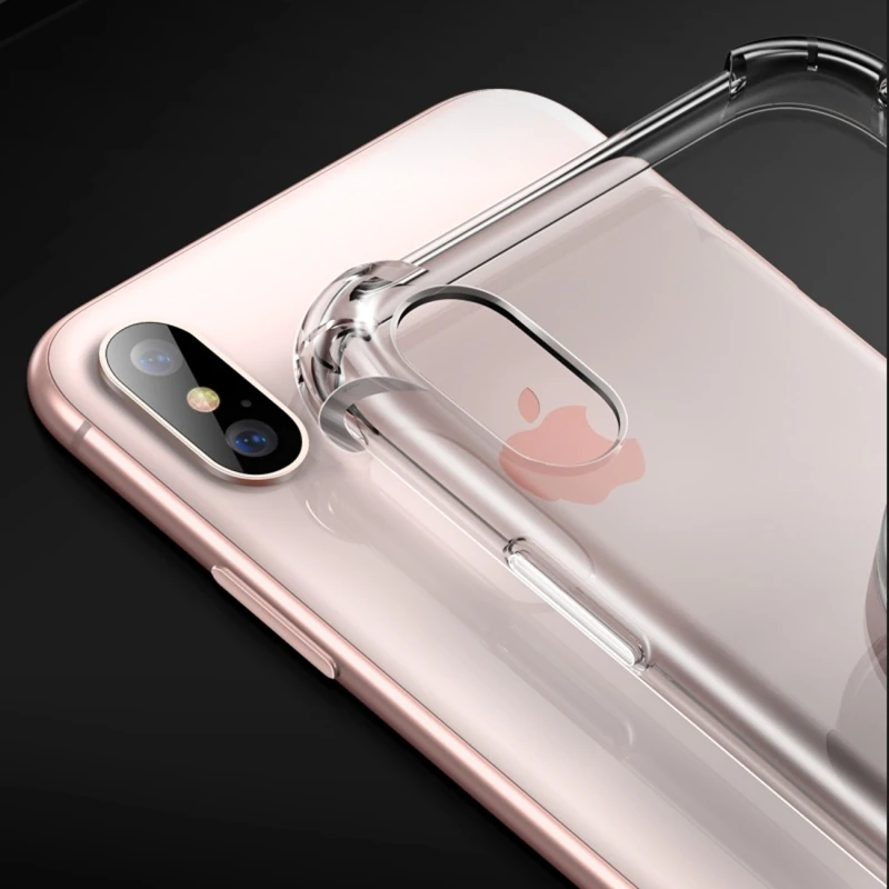 Чехол TOTUDESIGN из ТПУ для iPhone X XS Max XR с магнитным держателем|Чехлы-накладки| |