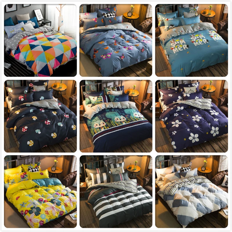 150x200 180x220 200x230 220x240 غطاء لحاف المخدة 3 pcs الفراش مجموعات الاطفال الطفل الكبار لينة القطن بياضات سرير الملكة الملك حجم 150x200 180x220 200x230 220x240 غطاء لحاف المخدة 3 pcs الفراش مجموعات الاطفال الطفل الكبار لينة القطن بياضات سرير الملكة الملك حجم