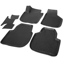 3D коврики в салон для Skoda Superb 2008- 5 шт./компл.(Rival 15104001