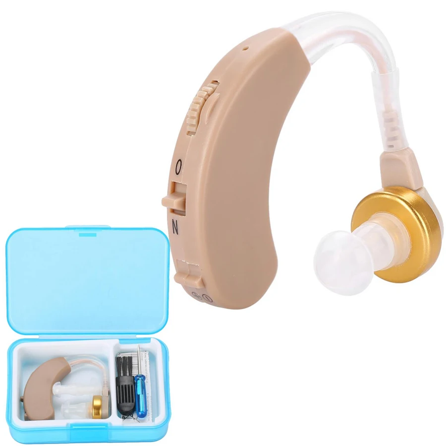 

Upgraded Wireless Bone Conduction Headphones Mini Hearing Aid Invisible Sound Voice Amplifier Volume Tone Listening Aids Headset