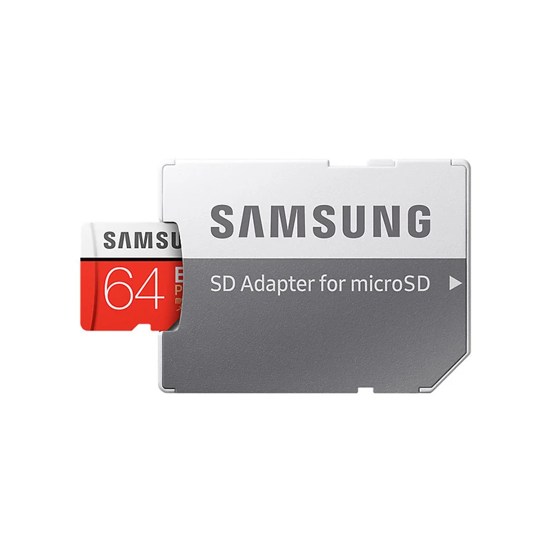 Карта памяти samsung microSDHC EVO+ V2 64 ГБ+ SD адаптер