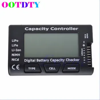 

OOTDTY Digital Battery Capacity Checker RC CellMeter 7 For LiPo LiFe Li-ion NiMH Nicd APR5