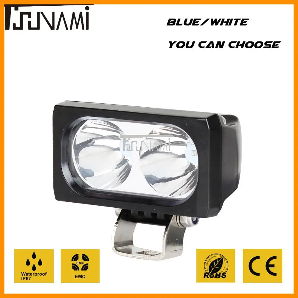 

High Quality LED Work Light IP67 waterproof LED Car Lam Blue/White Colors Forklift Light Car Light