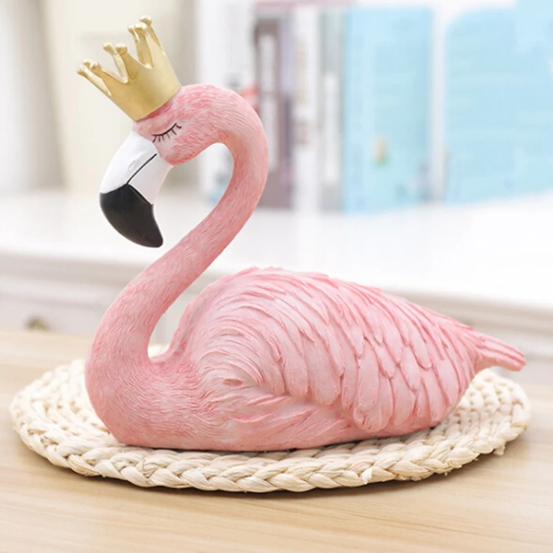 resin flamingo statues