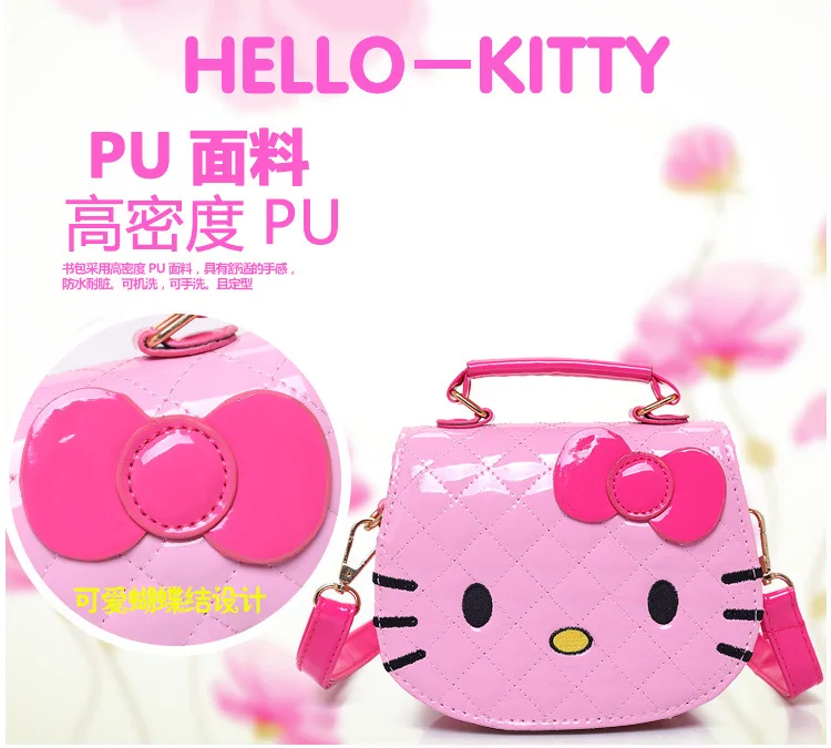 Новые женские сумки Hello kitty, сумка-мессенджер, сумка на плечо, сумочка, кошелек