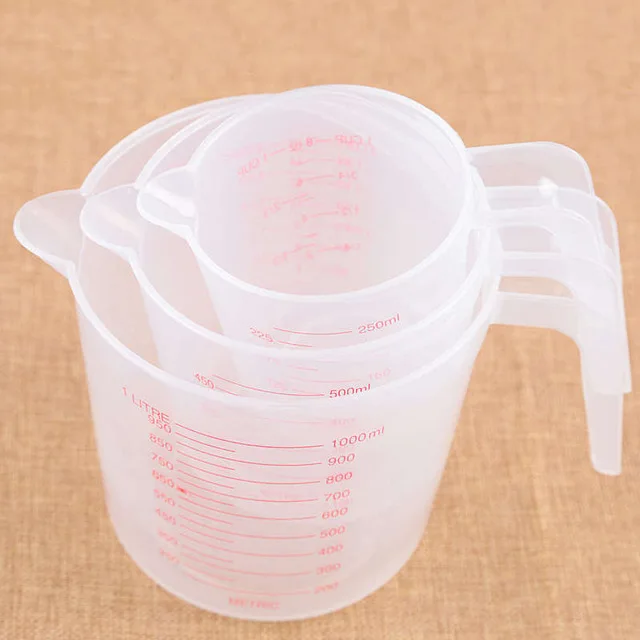 

Food Grade Material Measuring Cup With Scale and Handle Water Milk Egg Yolk Measuring Cup Kitchen Measurement Tool