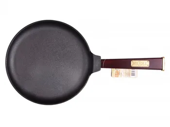 

Frying pan pancake cast iron with wooden hand caucasian grill coffee pot bowler pan frying pan mug 022/02415-R2