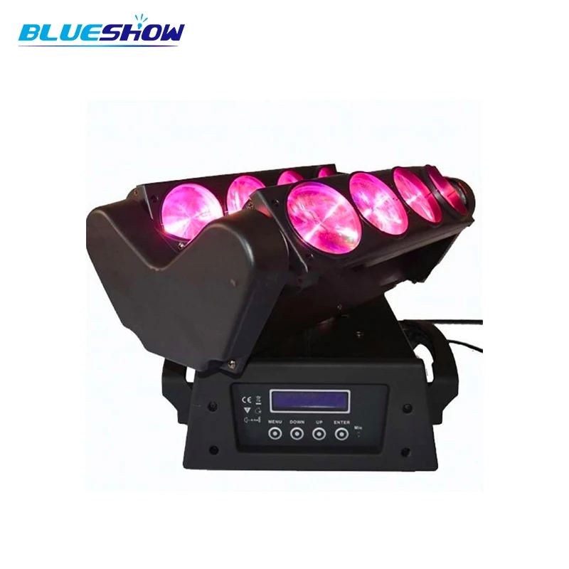 2pcs / много света привело паук свет движется головой паука rgbw 8x10w 4 в1|led spider lights|light