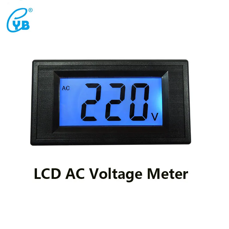 

YB5135D LCD AC Voltage Meters Three and A Half LCD Liquid Crystal Digital Voltmeter Digital Voltmeter ICL 7106