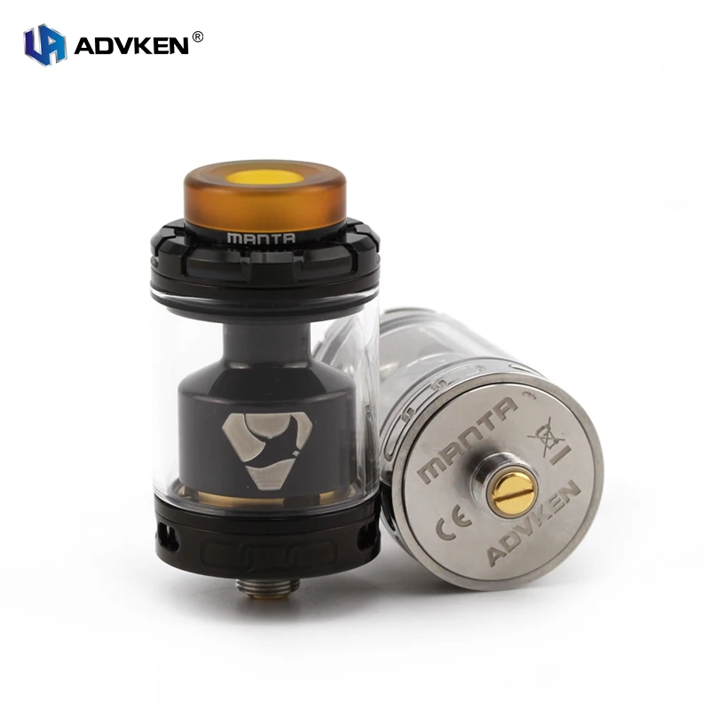100% Advken Authentic Manta RTA 24mm Rebuildable Vaping