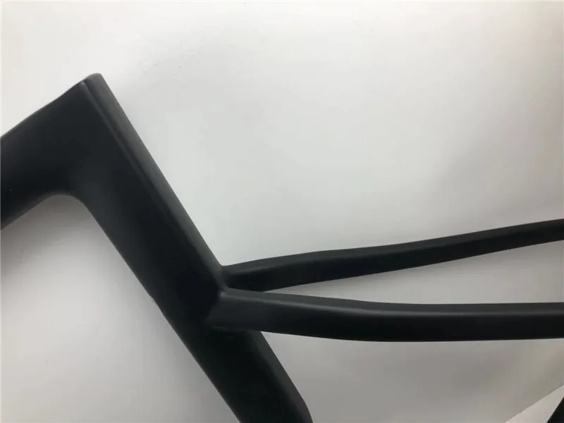 

New style 1:1 mold disc brakes version road full carbon fiber frame front and rear fork disc brakes frame internal wiring