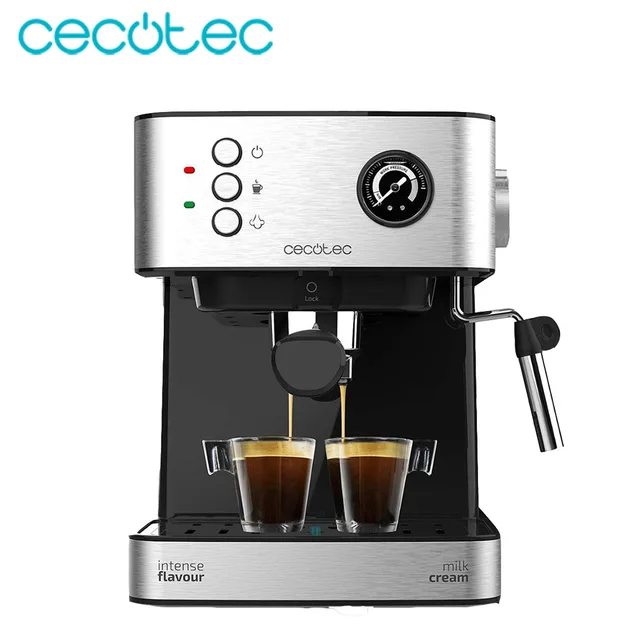 Cecotec Cafetera Express Cafelizzia 790 Shiny Pro Para Espressos Y  Capuccinos - Coffee Makers - AliExpress