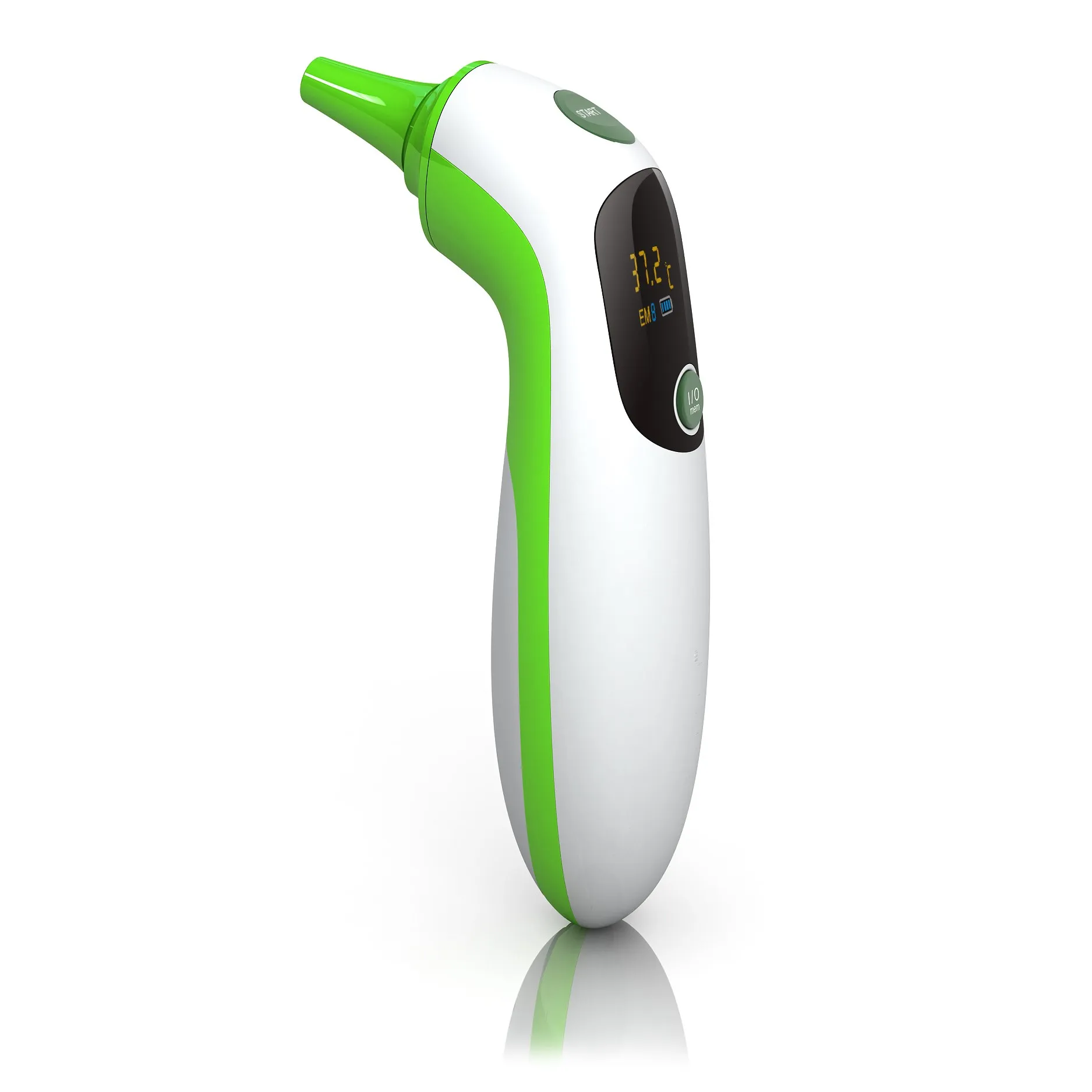 

DANIU New Infrared LCD Digital Baby Ear Thermometer Fever Alert Thermometer Temperature Monitor CE FDA Approved for Baby Adult