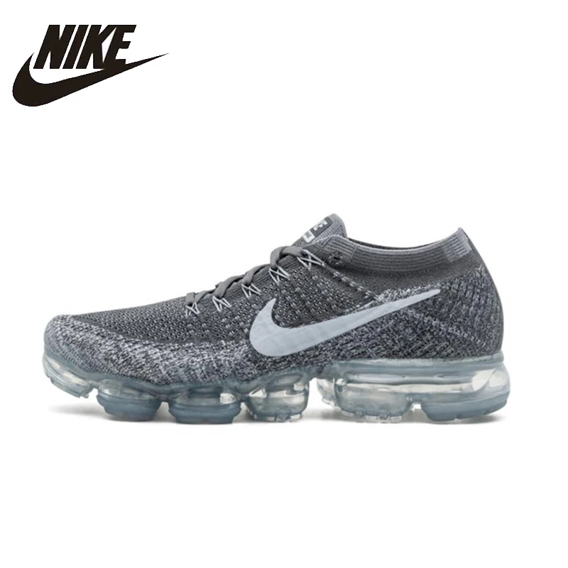 NIKE Air Vapor max Flyknit Original Mens Running Shoes Mesh Breathable Stability Lightweight Sneakers For Men Shoes#849558-002