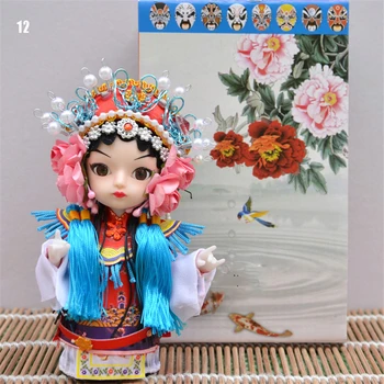 

15CM Handmade Chinese Drama Doll Exquisite Ethnic Dolls With High Quality Toys Birthday Gift For Children Adults Collection