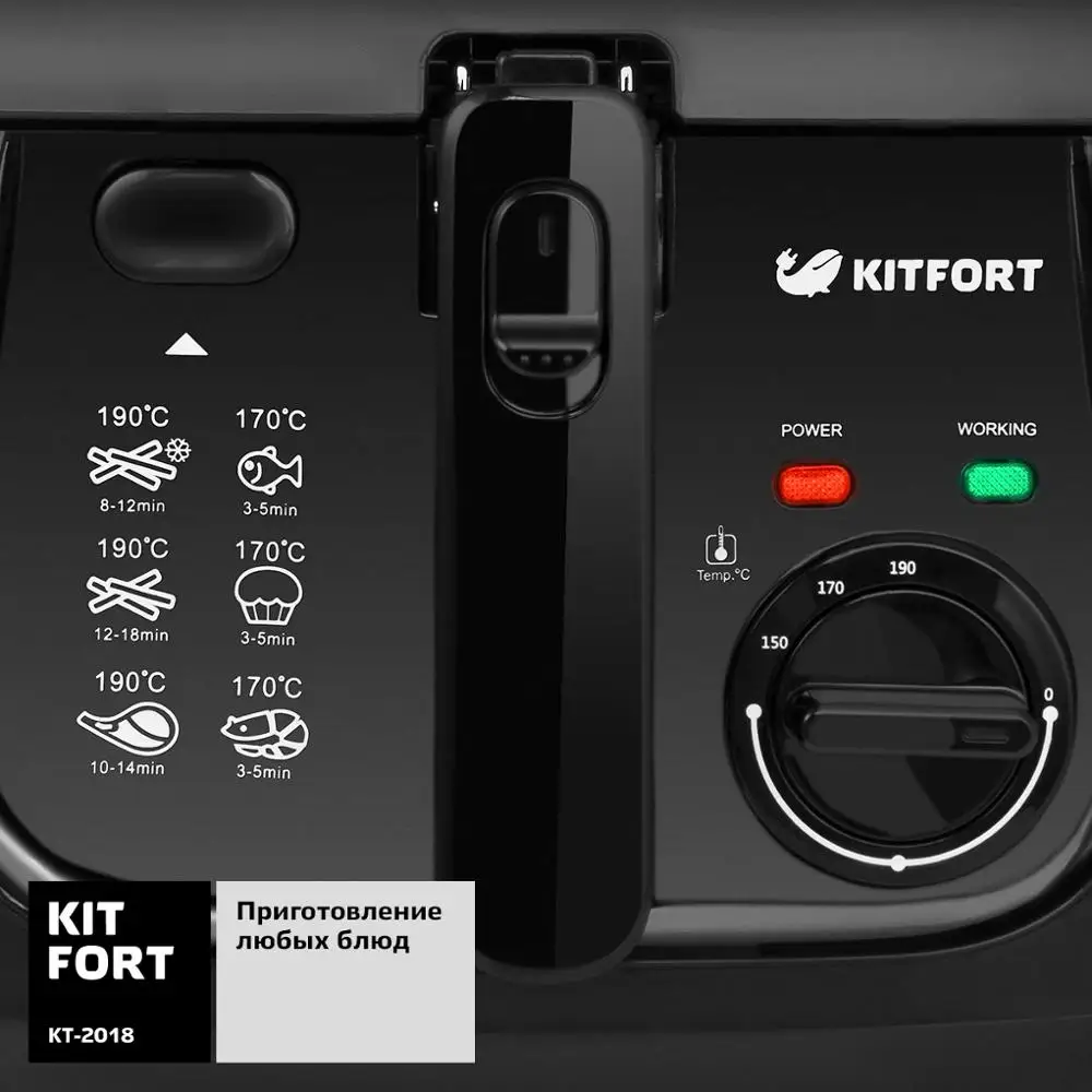 Фритюрница Kitfort KT