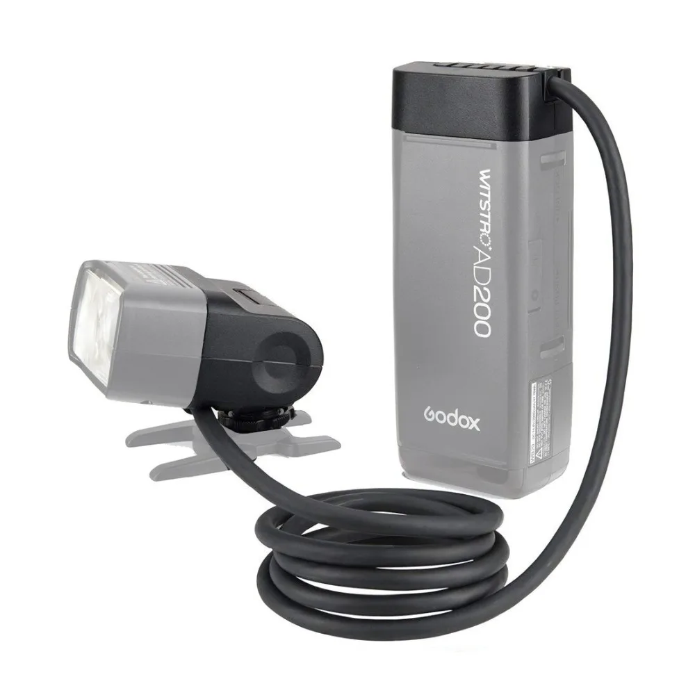 Godox EC200 200 Вт удлинительная вспышка для Godox AD200 Flashpoint EVOLV 200 карманная вспышка, 2 м удлиняющий кабель, работает с AD200