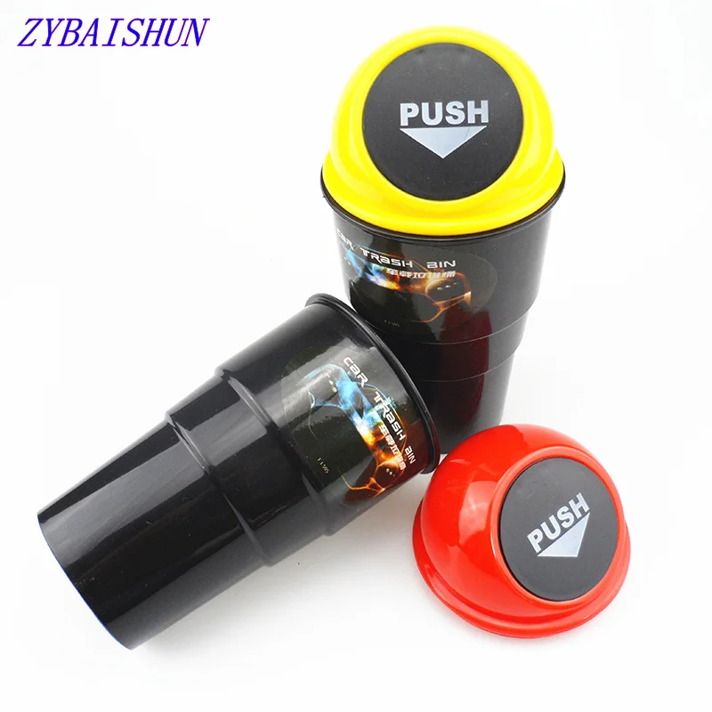 Hot sale Car Can Trash Can Car Trash Can Trash Can Dust Holder Bin Car-styling