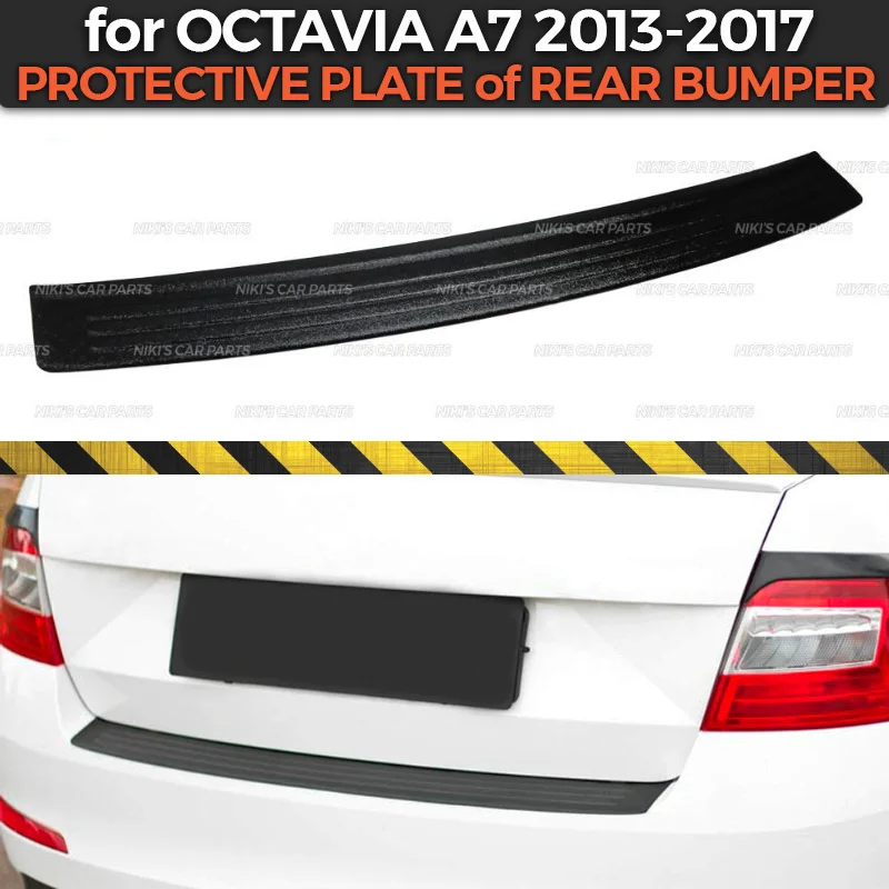 Genuine OEM 2013-2017 Mazda6 Rear Bumper Guard Step Pad Plate Genuine OEM 2013-2017 Mazda6 Rear Bumper Guard Step Pad Plate