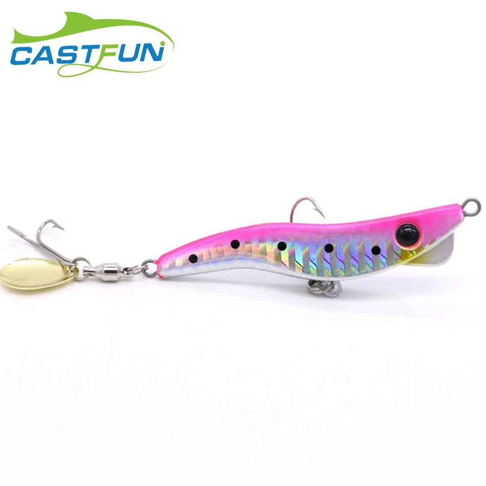 

CASTFUN 13g 19g 28g 40g Metalmaru Casting Jig Lead Shrimp Shape Metal Jig Shore Jigging Bait