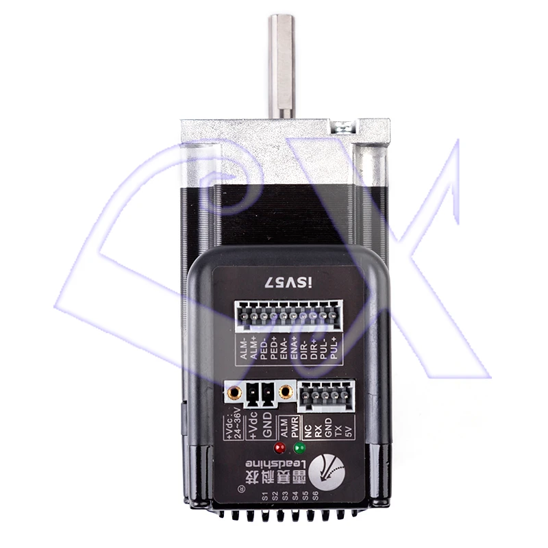 Leadshine ISV5709V36-1000 90 Вт интегрированный Серводвигатель NEMA23 ISV-B23090 серводвигатель 3000 об/мин Номинальная скорость с кодировщиком 1000 линий