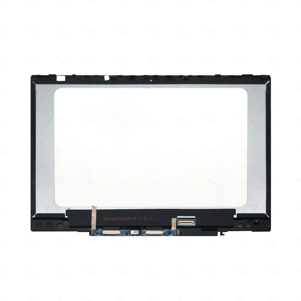 Для hp Pavilion x360 14-cd0051tx 14-cd0053tx 14-cd0055tx 14-cd0056tx Сенсорный экран Стекло планшета ЖК-дисплей Дисплей сборки+ ободок