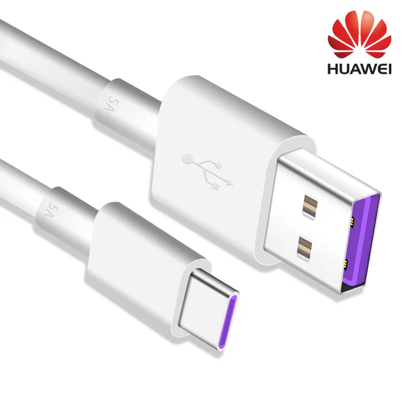 

P10 P9 Plus Lite 5A Cable USB Type C Huawei 100% Original SuperCharge SCP Fast Quick Charging Cable Type-C P20 Pro Lite