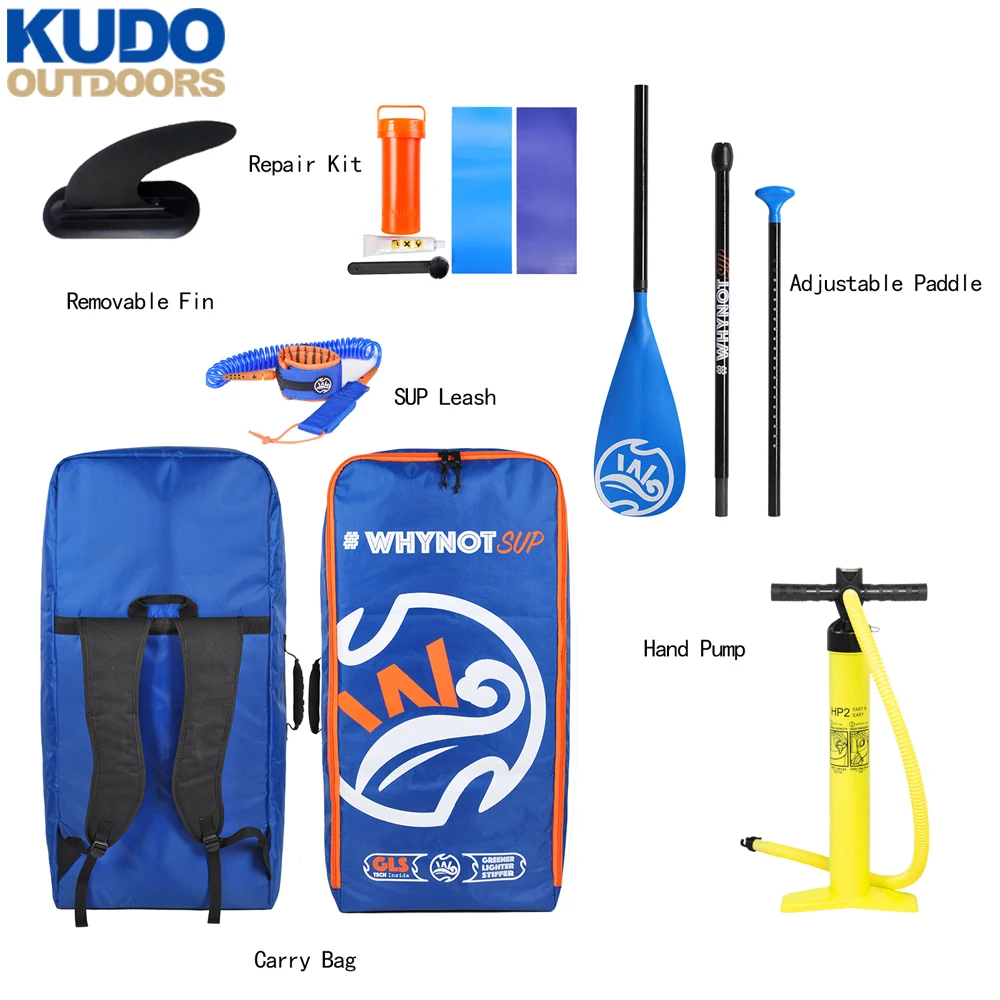 11'" ×33'' ×6 ''WHYNOT стабильная надувная доска SUP(PRO) с бесплатным Веслом sup, насос, рюкзак, поводок, коробка США, плавник