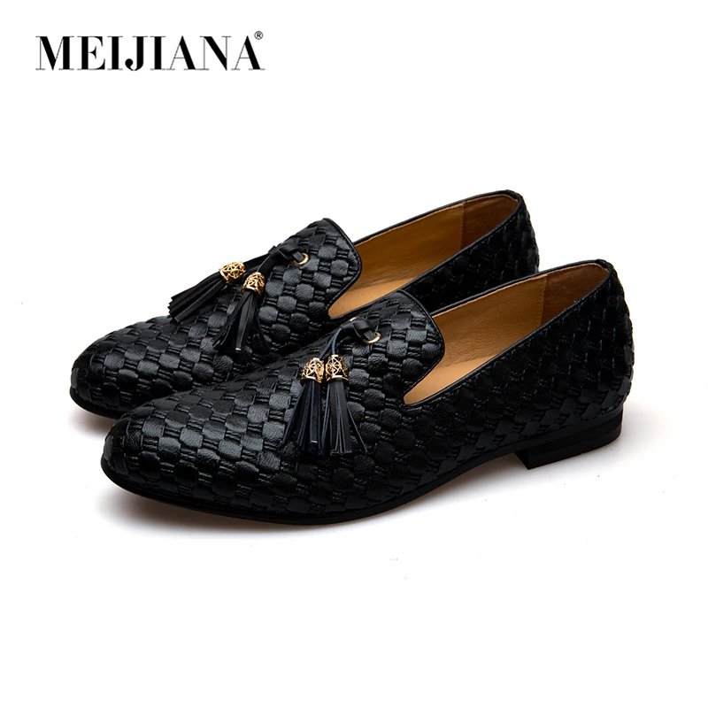 MEiJiaNa Brand Men Shoes 2017 New BV Breathable Comfortable Men Loafers Luxury Men's Flats Men Casual Shoes