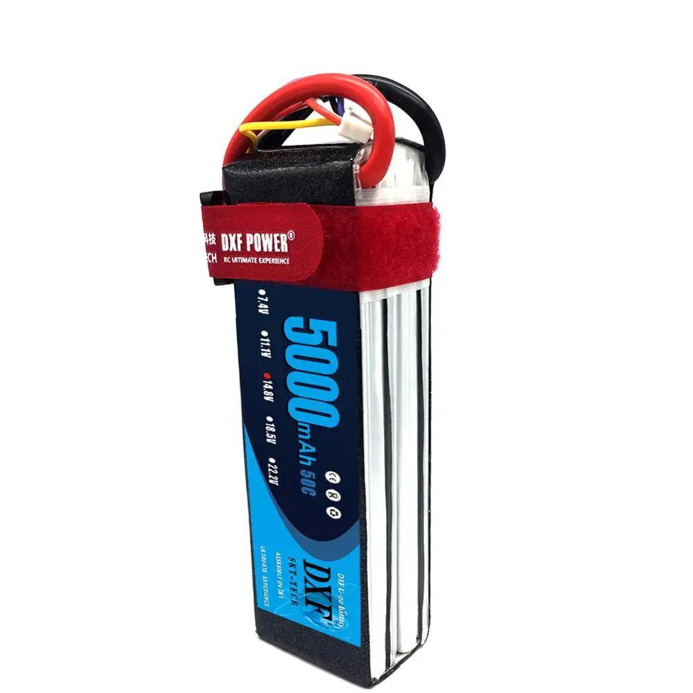 DXF 4S 14 8 v 5000mAh 50C Lipo батарея для RC самолета вертолета автомобиля/грузовика лодки |