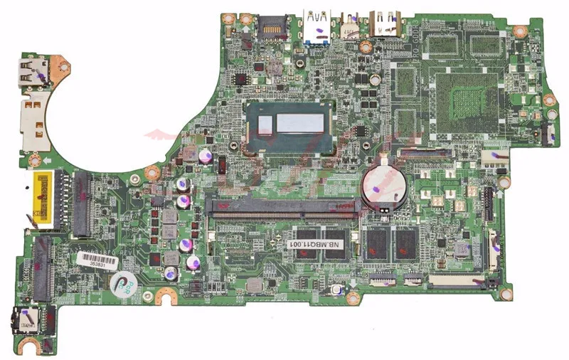 For font b ACER b font M5 583 laptop motherboard With i7 CPU DAZRQMB18F0 NBMB711002 100
