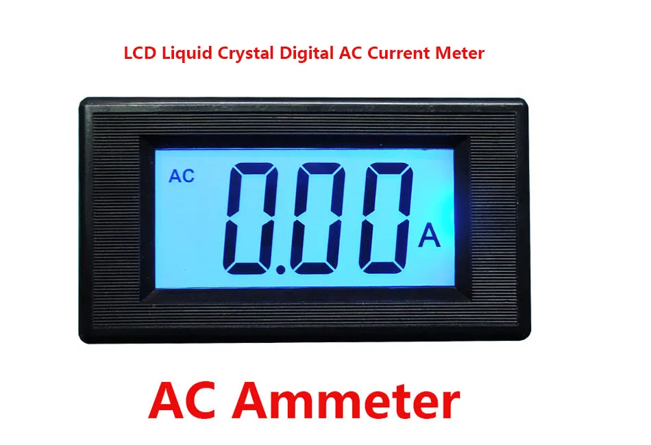 Us 4 91 Yb5135d Three And A Half Ac Ammeter Lcd Liquid Crystal Digital Ac Current Meter Digital Ac Ammeter Tester Icl 7106 Current Meter Ac